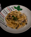 Pasta Crema Di Funghi - Nonnas Pizzeria