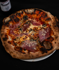 Pizza Proscutitto E Funghi - Nonnas Pizzeria